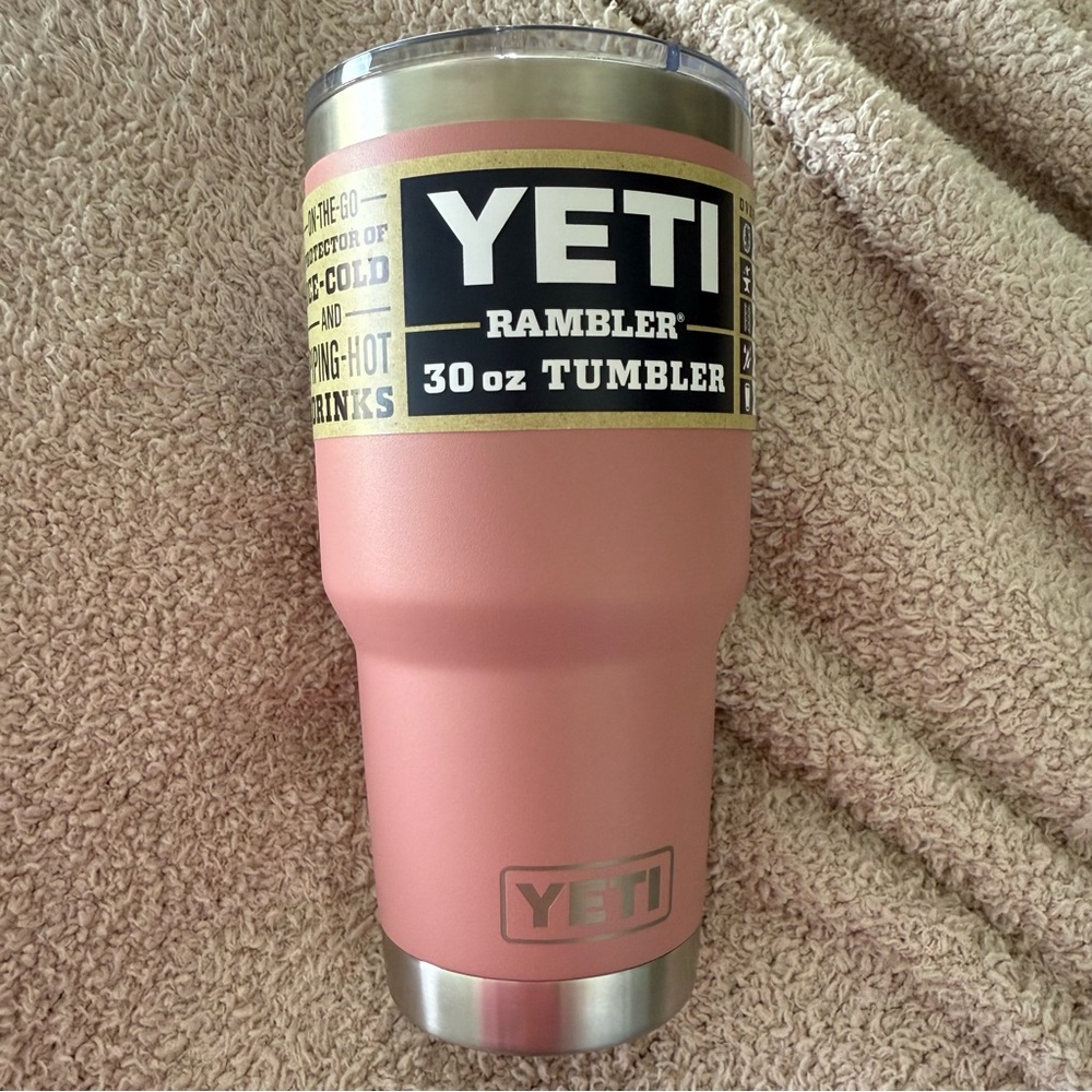 Yeti 30oz rambler tumbler - sandstone pink NEW